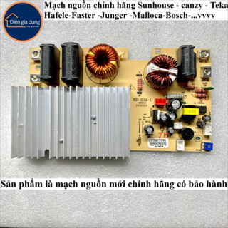 Mạch nguồn bếp điện từ đôi Sunhouse 20A / model 9101 / 9100vn / 888DI / 9201MIX