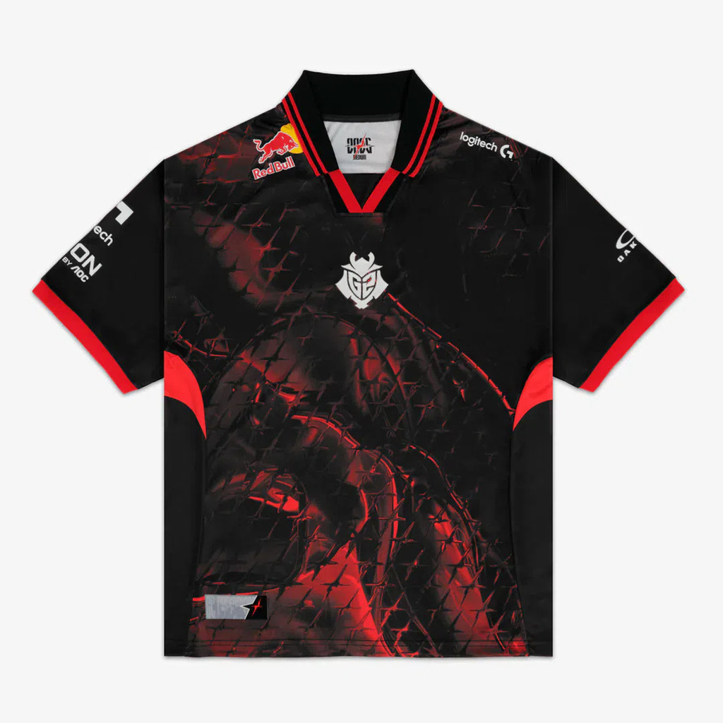 G2 ESPORTS - PRO KIT 2025 - JERSEY. Giá TRỊ và Liên Minh Huyền Thoại E-sports Nam Thể Thao Ngoài Trờ