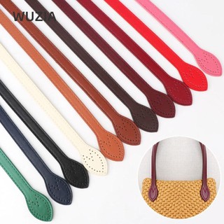 Wuzia 2 chiếc dây đeo túi đeo vai, thắt lưng da PU có thể tháo rời, thay thế lõi khâu, phụ kiện quai xách