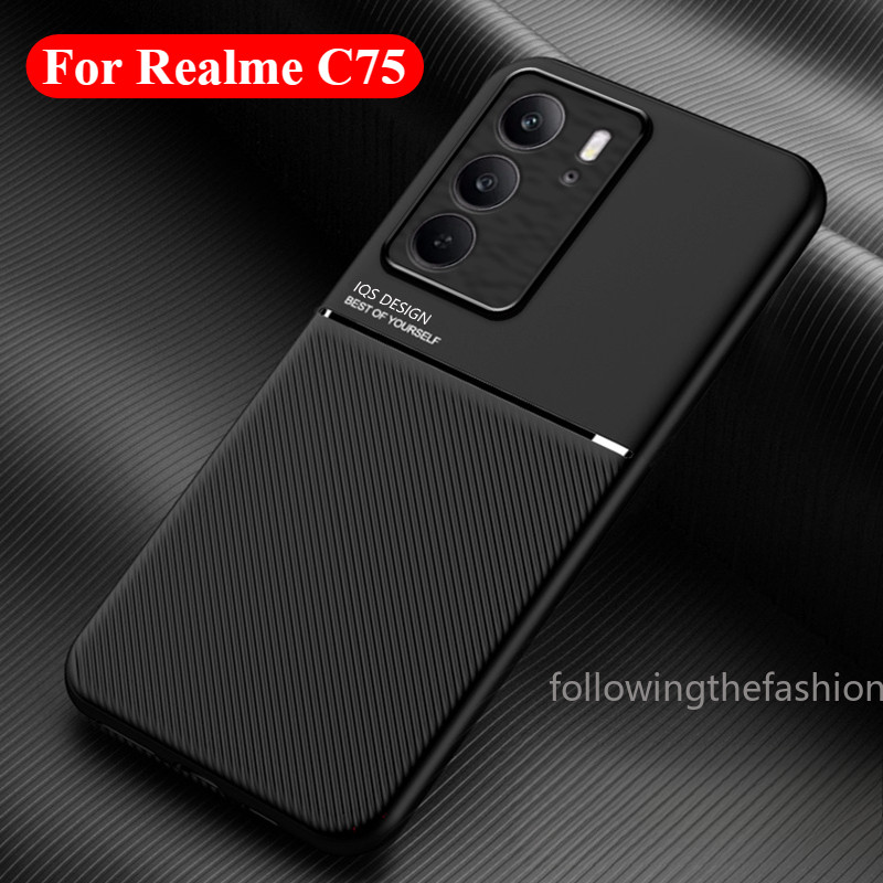 Ốp Cho Realme c75 4G 2025 Realme c75 C 75 c75 2025 Vỏ Điện Thoại Bảo Vệ Ống Kính Máy Ảnh Thời Trang 