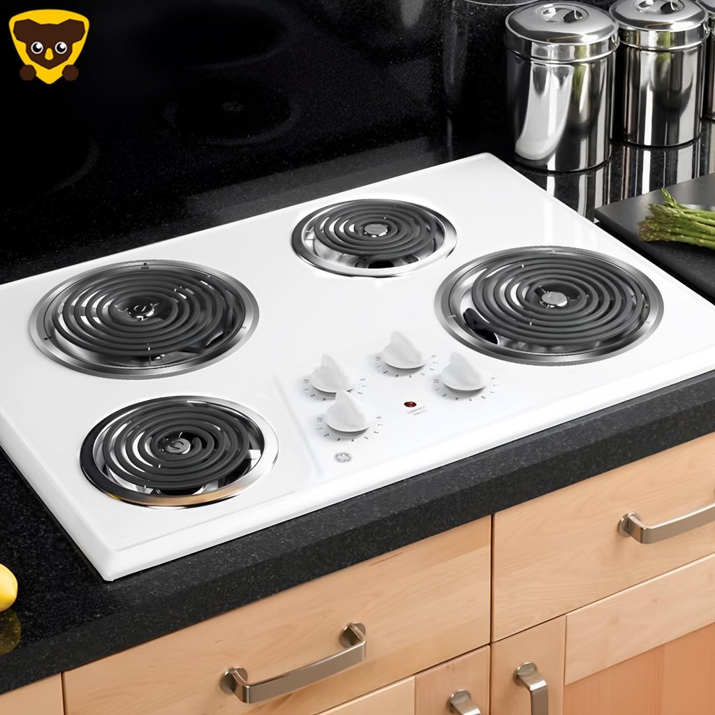 Bộ 4 Chảo Nhỏ Giọt Chịu Nhiệt Nhỏ Giọt Với Lớp Phủ Chrome 2 Chiếc 6 Inch Và 2 Chiếc 8 Inch Bếp Tròn 
