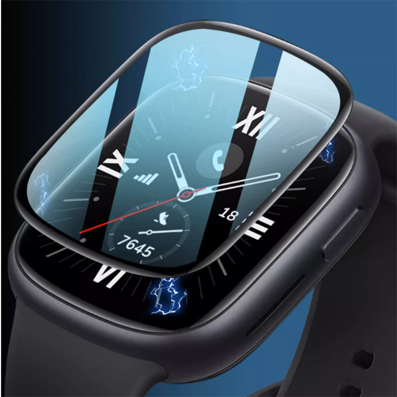 3D Viền Cong Trong Suốt Phim Bảo Vệ Smartwatch Full Cover Cho Colmi C60 C61 C63 C80 C81 i10 i20 i30 