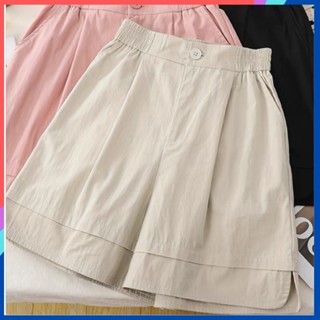 Quần short bigsize nữ cạp chun co giãn ống rộng thoải mái SH37 Quần đùi bigisze nữ vải gió mát mẻ form rộng rãi mặc nhà