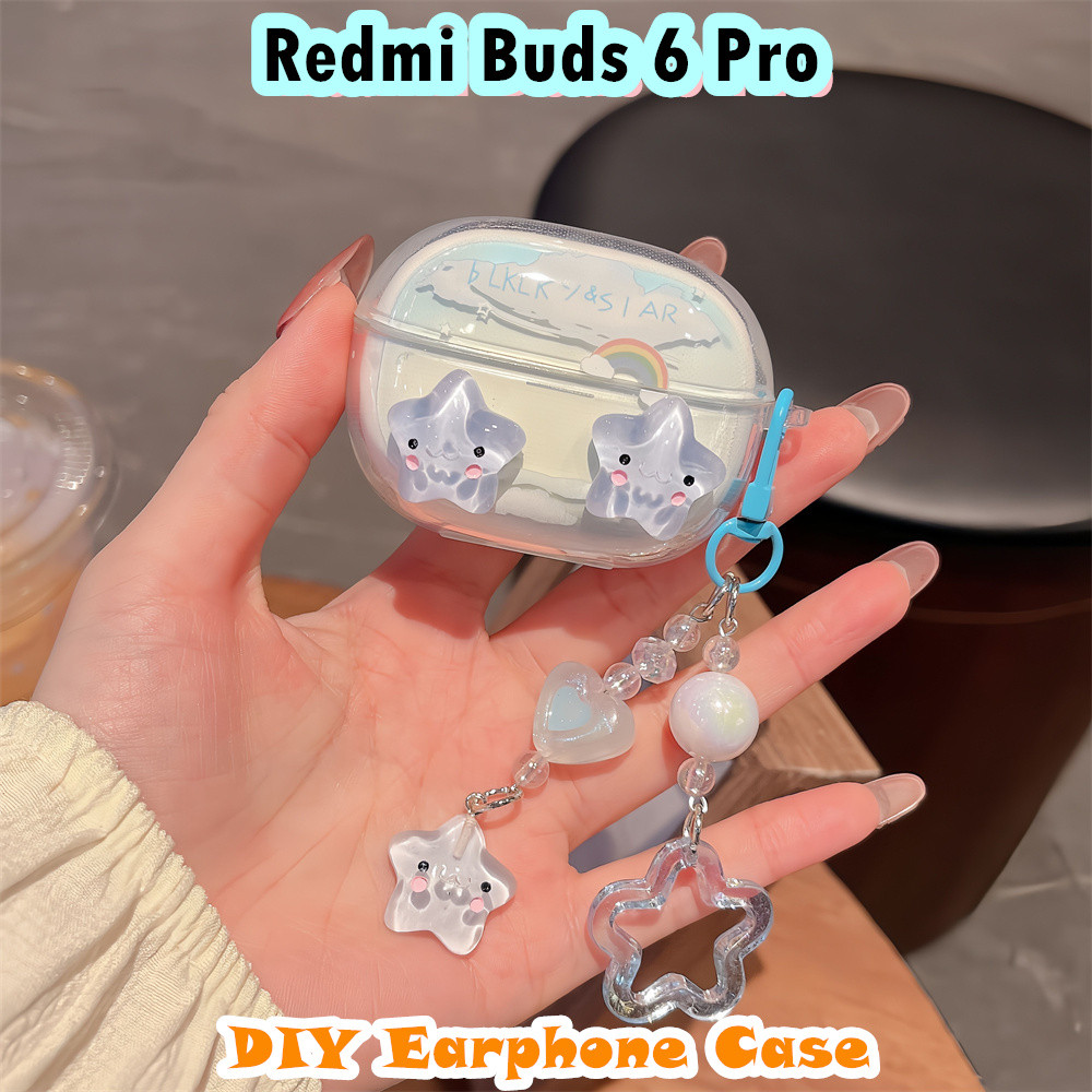 [Bộ sưu tập] Dành cho Redmi Buds 6 Pro Vỏ tai nghe silicon mềm hoạt hình hợp thời trang DIY NO.1