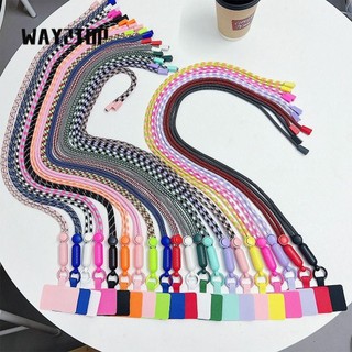 Dây hoa WAY2TOP, Dây treo đa chức năng DIY, Điện thoại di động treo cổ có thể điều chỉnh bằng Nylon