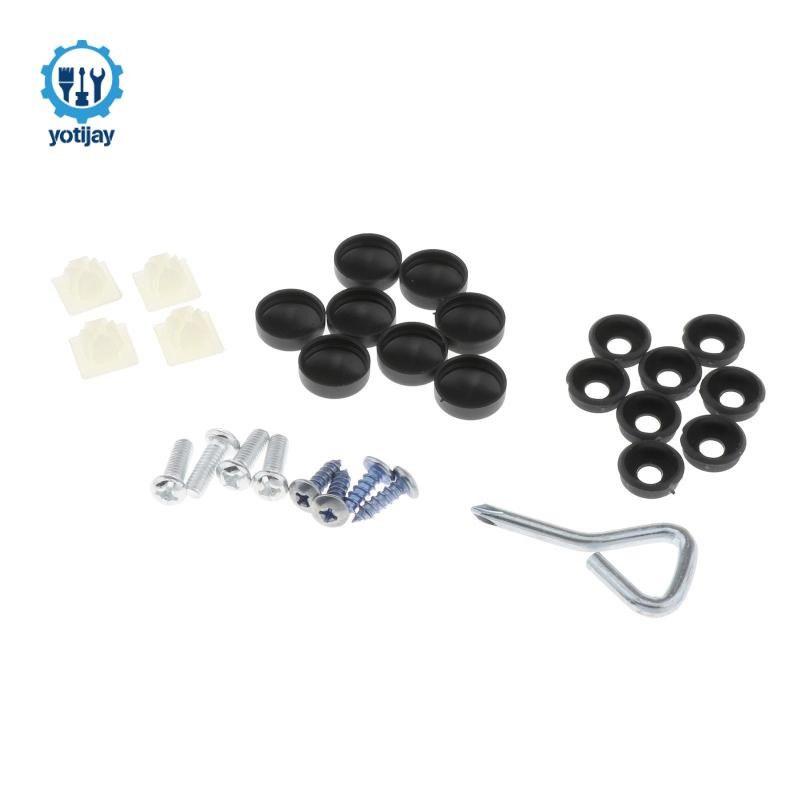 Bộ ốc vít biển số phù hợp với ô tô Mỹ, mũ vít 8x, 8x