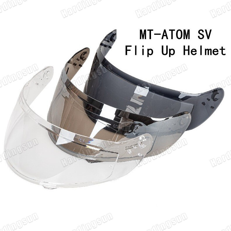 Ống kính che mũ bảo hiểm xe máy cho mũ bảo hiểm MT ATOM SV MT-V-16 Flip Up Shield Lens