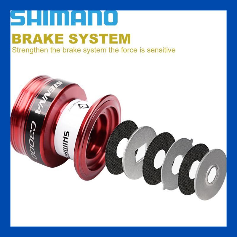 SPOOL AND HANDLE FOR SPINNING REEL SHIMANO SIENNA (Cối và tay quay máy câu cá SIENNA)