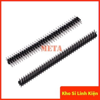 [Túi 5 Cái] Jump đực đôi 2.54mm 2x40P chân thẳng