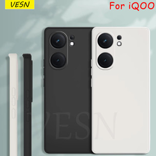 Ốp lưng chất liệu mịn che camera viền vuông Cho VIVO iQOO Neo 10 9 9s 8 7 Pro+ Plus 4G 5G 2025