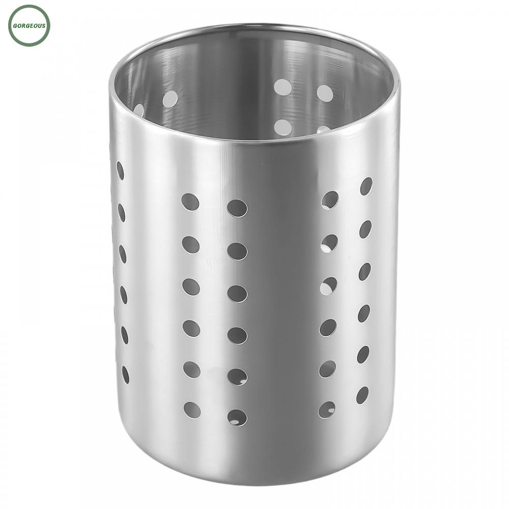 Cutlery Drainer Ventilation Kitchen Home Stainless Steel Chopsticks Organizer