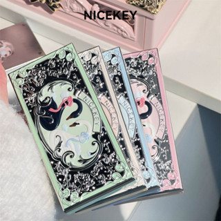  NICEKEY Phấn Mắt Thiên Nga Hồng Ba Lê Mười Màu Phấn Mắt Bảng Matte Pearl Contour Highlight 