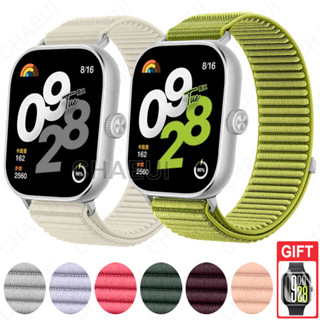  Vòng đeo tay bằng Nylon Phụ kiện dây đeo đồng hồ dệt cho Redmi Watch 4 5   Xiaomi Smart Band 8 9 Pro 