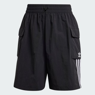 adidas Phong cách sống Quần Short Túi Hộp Adicolor Nữ Đen JH1077