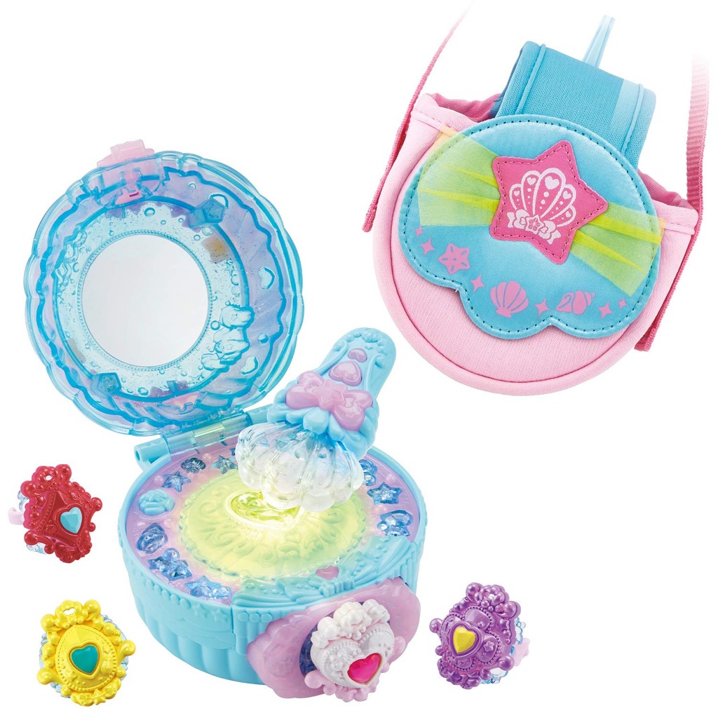 Bandai Tropical-Rouge Precure Makeup Transformation Tropical Pact Special Set ㅤDirect From Japan
