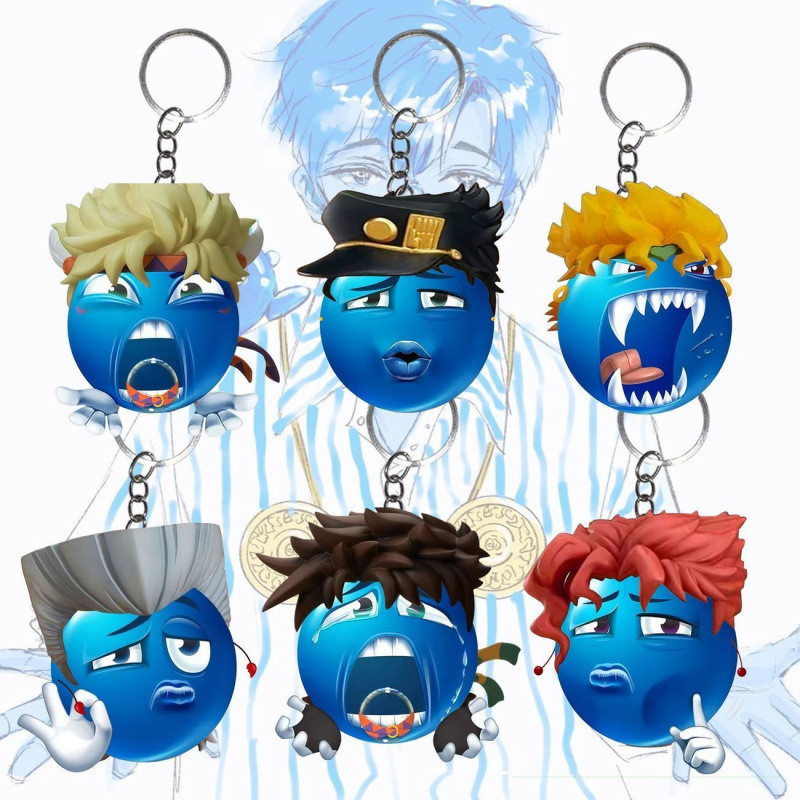 Anime JoJo'S Bizarre Adventure Giorno Giovanna Bruno Buccellati Cosplay Costume Pendant Props Acryli