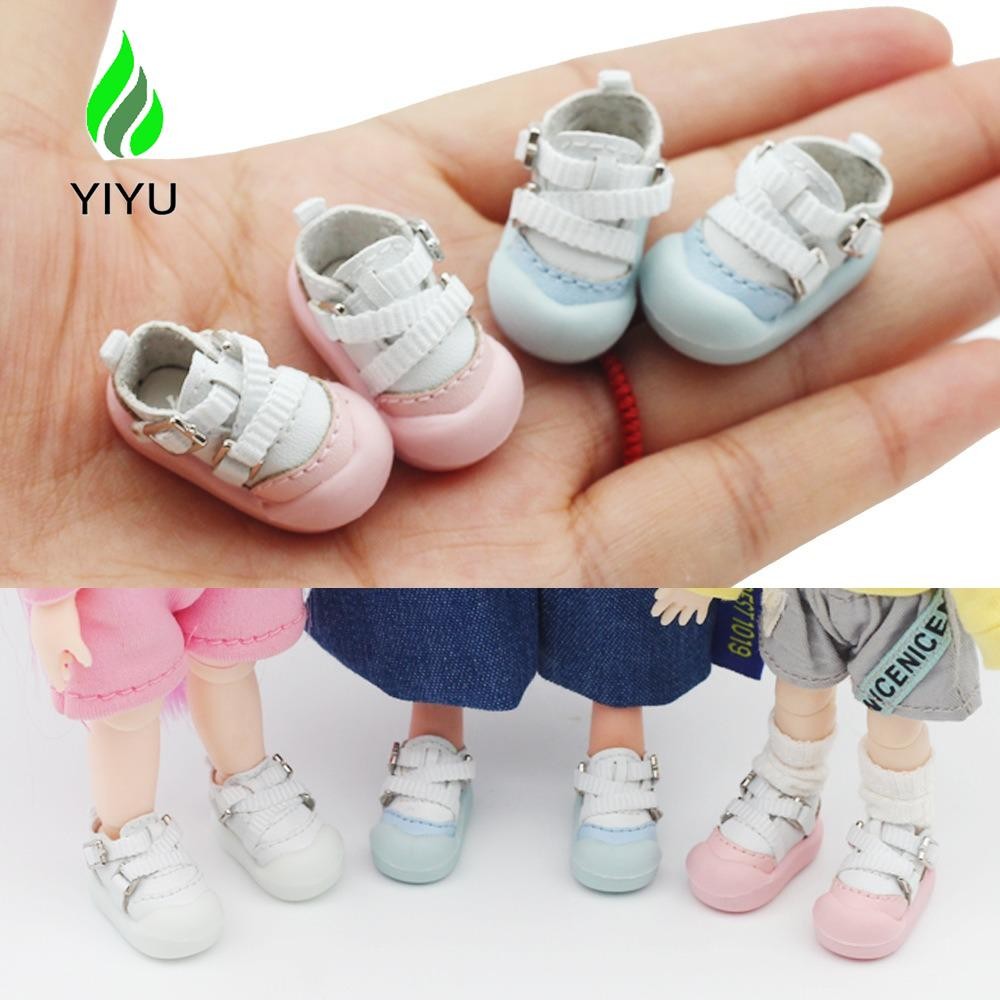 Giày Keo Mềm Búp Bê YIYU, Giày Búp Bê MJD BJD 1 / 12, Thời Trang OB11 Giày Búp Bê BJD Mềm Nhỏ Đồ Chơ