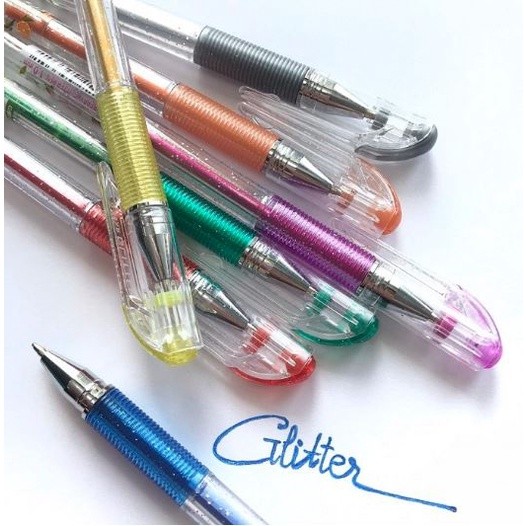 Bút gel kim tuyến Gstar Glitter/ Bút Nhũ ( 1cây) Hương trái cây