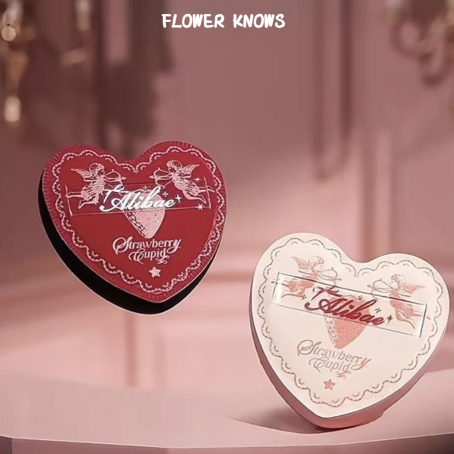 FLOWER KNOWS Bông phấn dạng bột, sử dụng ướt và khô