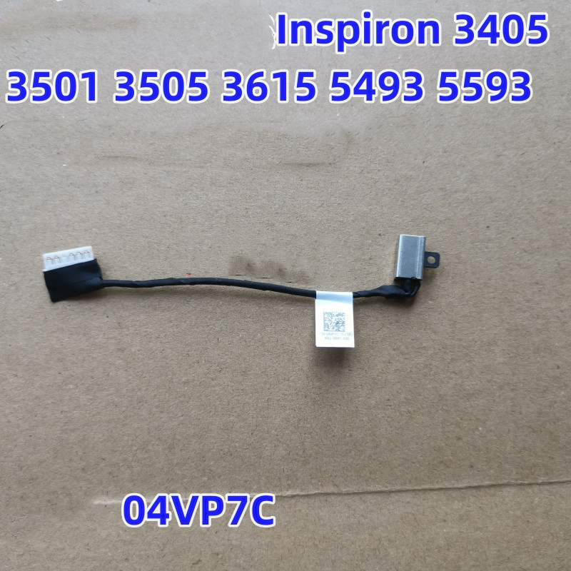 Delling Yue 3405 3501 3505 5493 5593 04VP7C Cáp giao diện nguồn đầu sạc DC