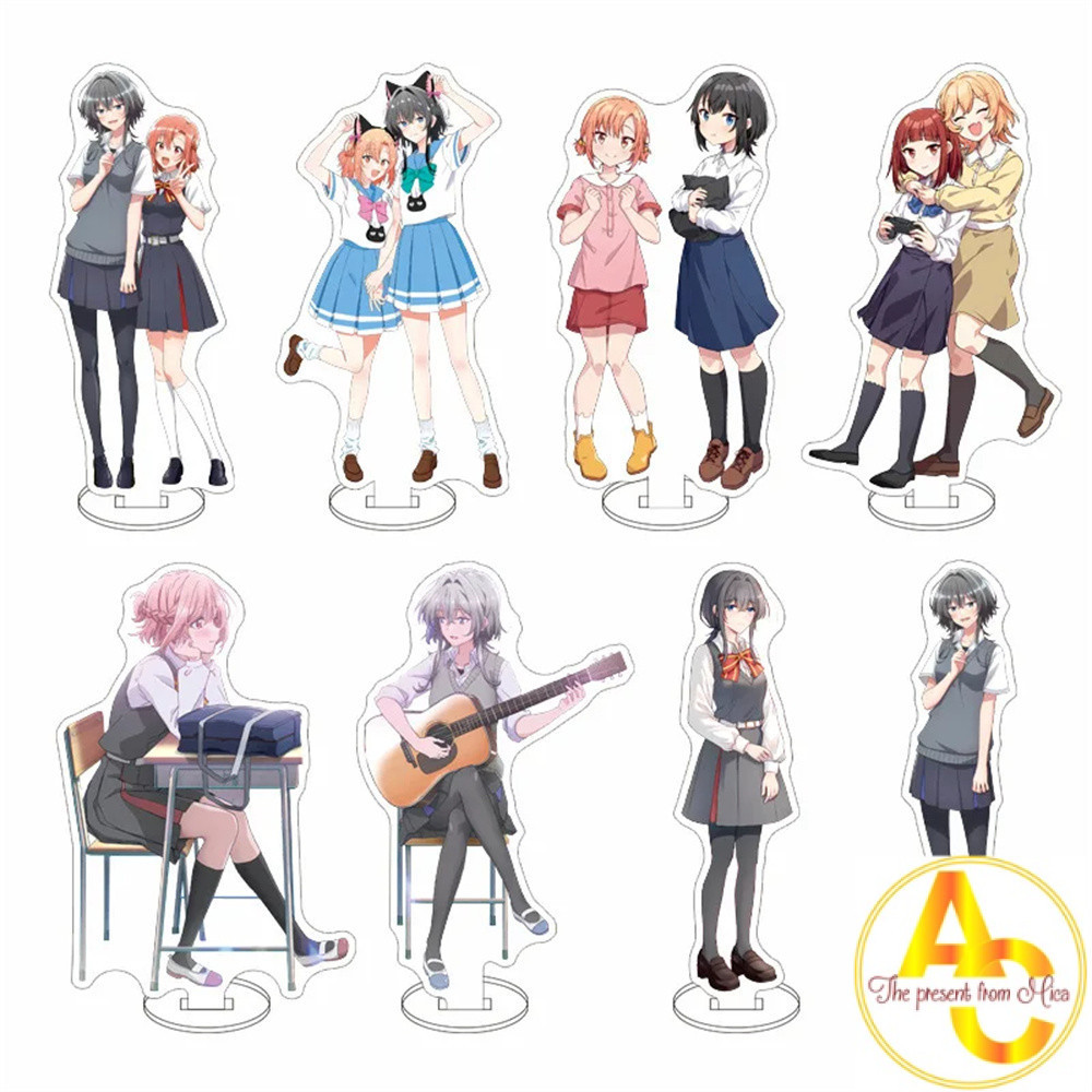 Móc Khoá, Mô Hình Standee Anime Whispering You a Love Song Kino Himari Asanagi Yori