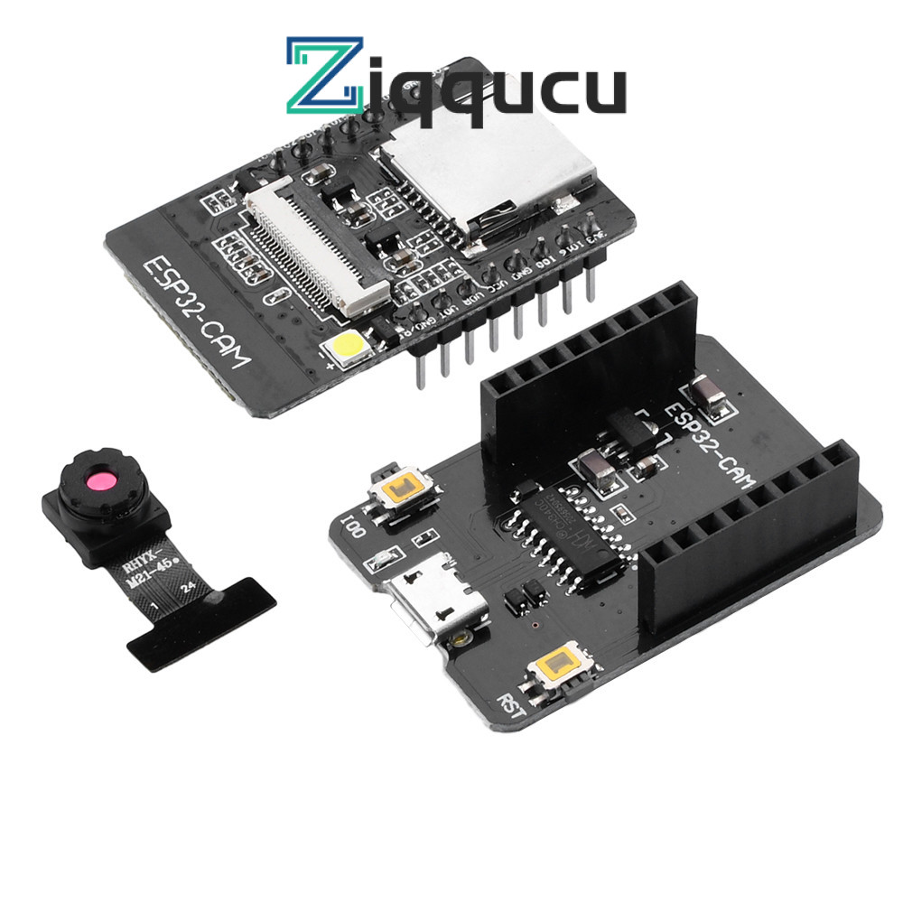 ZIQQUCU ESP32-CAM WIFI Bluetooth Ban Phát Triển 2.0MP ESP32-S Module OV2640 Mô-đun Camera Nội Địa