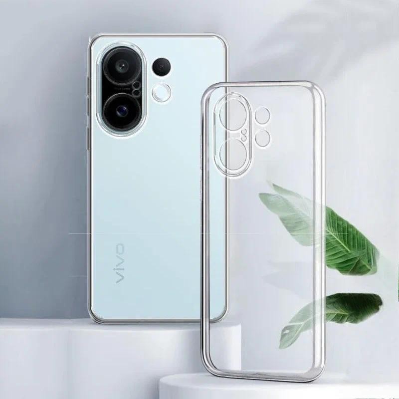 Dành Cho VIVO X200 FE Vivo S30 Pro Mini Slim Mềm TPU Trong Suốt Ốp Lưng Điện Thoại Vivo S30 S30promi
