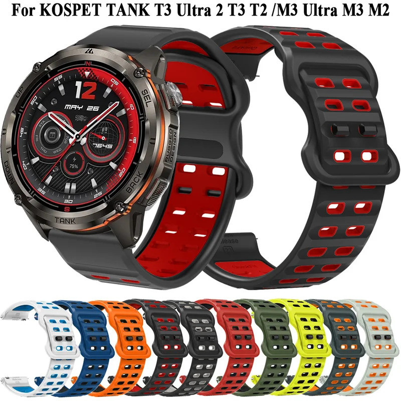Dây đeo đồng hồ 22mm cho KOSPET TANK T3 Ultra 2 Dây đeo đồng hồ cho KOSPET TANK T3 Ultra / M3 Ultra 