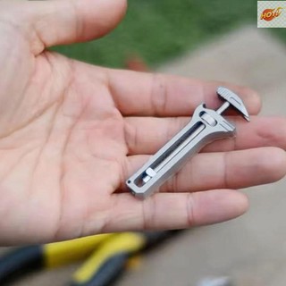 MEET Titan Multitoolbine - Dụng cụ mở chai vonfram, kéo móng tay và caliper cho cắm trại ngoài trời VN