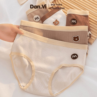 Quần Lót Cotton Co Giãn Thoáng Mát Cho Nữ Kiểu Dáng Đáng Yêu Dan.Vi 426