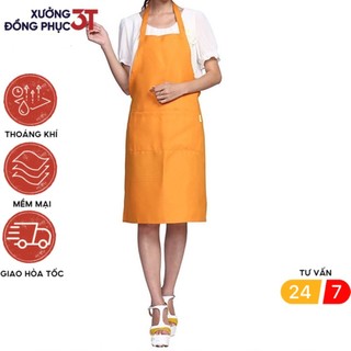 Tạp dề chống thấm- Dành cho nội trợ, nấu ăn, nhân viên phục vụ - Hàng giá gốc tận xưởng - Cực rẻ