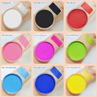 [Sáng tạo + Chất lượng] Kem sơn mặt tươi nhỏ Công thức mới 30g Ngọc trai Matte Nhiều toan vẽ tranh