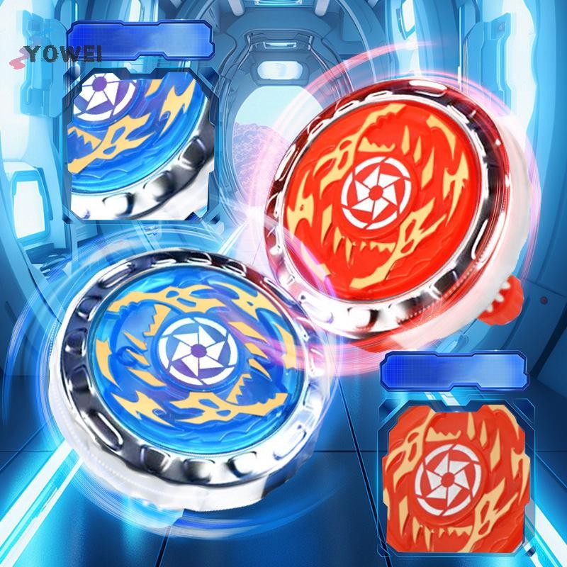 YOWEI 1 Bộ Phát Sáng Con Quay Đồ Chơi Trẻ Em Flash Sword Soul Burst Gyro Warrior Sword Double Series