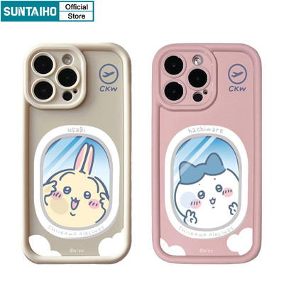 Suntaiho Ngộ nghĩnh Dễ Thương Vỏ Điện Thoại Họa Tiết Búp Bê Hoạt Hình Cho Iphone 16 15 14 13 12 11 Pro Max IP 7 8 Plus Iphon X Xs XR Xs Max Silicon Mềm Cao Cấp Chống Sốc Ốp Lưng