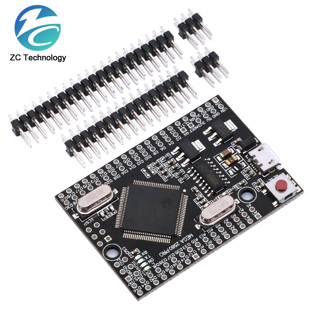 Mega 2560 PRO MINI 5V (Nhúng) CH340G ATmega2560-16AU với pinheaders nam Tương thích cho arduino Mega