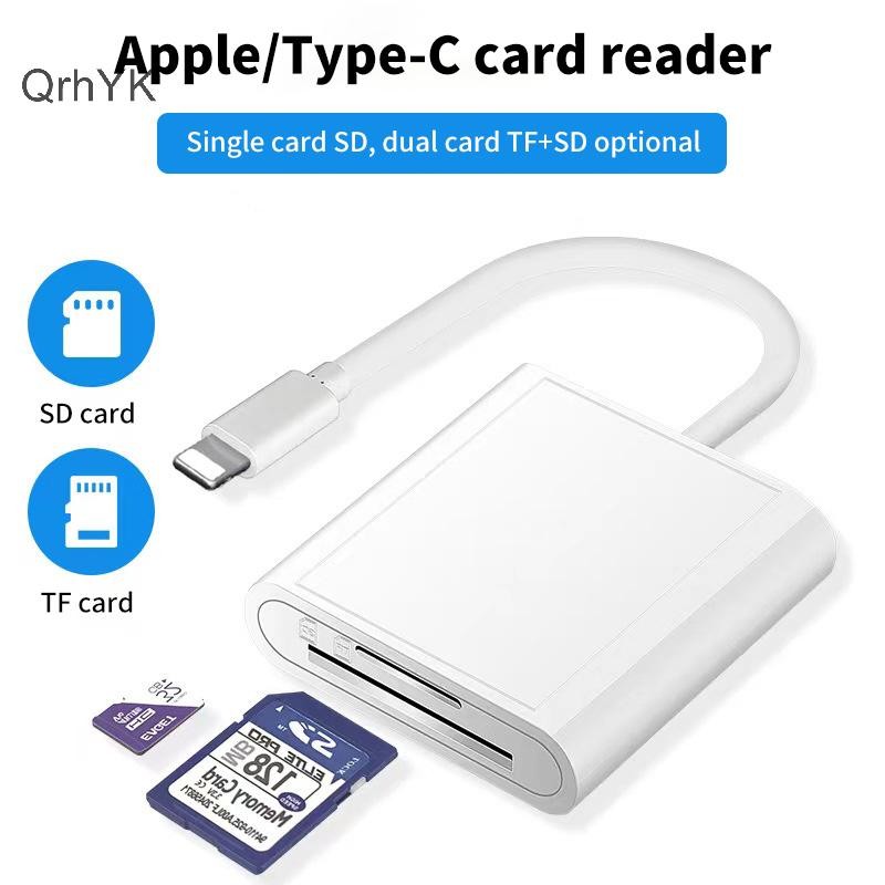 3in1 Nhà Máy Thời Trang Bộ Chuyển ĐổiOTG Để Chiếu Sáng Type-C Sang TF Đầu Đọc Thẻ USB Cho Huawei Camera QrhYK Bộ Chuyển Đổi Dữ Liệu