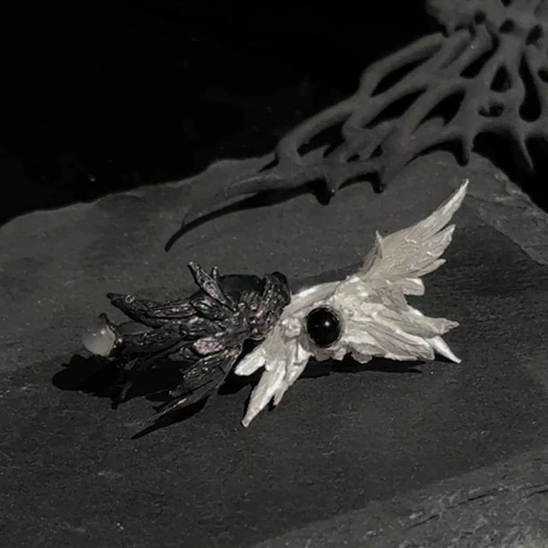 【Ready Stock】 New Broken Wings Redemption Couple Couple Ring Ring New Broken Wings Redemption Couple