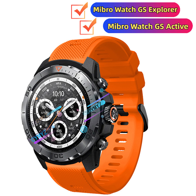 Mibro watch GS Explorer Dây đeo silicon Mibro watch GS Dây đeo hoạt động Dây đeo đồng hồ Dây đeo thể