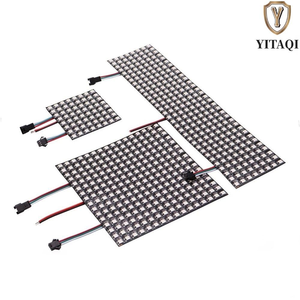 Bảng điều khiển đèn LED YITAQI Pixels WS2812 Nhiều màu sắc có thể định vị riêng linh hoạt WS2812B RG