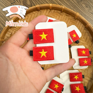 Kẹp Tóc Lá Cờ Tổ Quốc, Kẹp Tóc Cờ Đỏ Sao Vàng Mừng Các Ngày Lễ Của Việt Nam/ trent cờ đỏ sao vàng