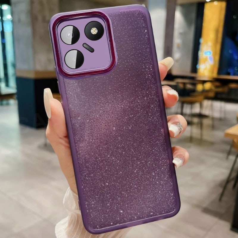 Vỏ Lấp Lánh Cho Tecno Pova 7 Pova 7 TECNO Pova7 Pova7 5G 4G 2025 Ốp Lưng Chuyển Đổi TPU Mềm Silicone