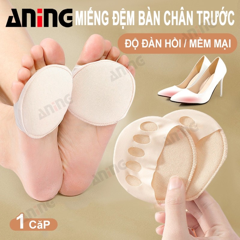 1 ĐÔI Lót Mũi Chân lót giày êm chân Cao Su Tổ Ong Silicon Xỏ Ngón chống đau nhức Phù hợp các loại gi