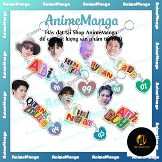 Móc Treo điện thoại 30 Anh Trai Say Hi cute dễ thương