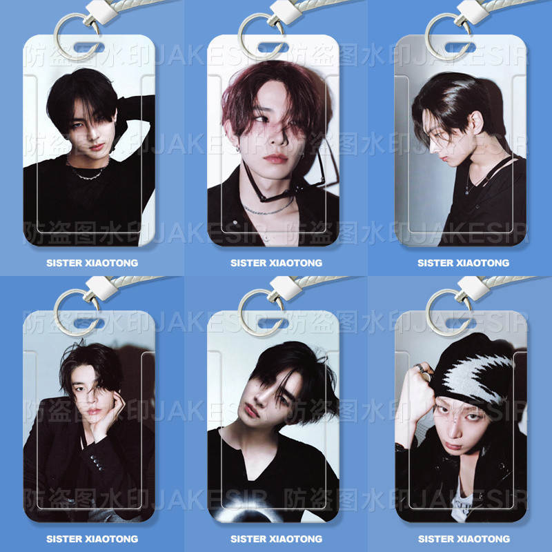 ✨Sản phẩm mới✨Enhypen Nhóm Nam Hàng Hóa Học Sinh Trượt Thẻ Đựng Thẻ Bữa Ăn Thẻ Xe Buýt Thẻ ID Hộp Bả