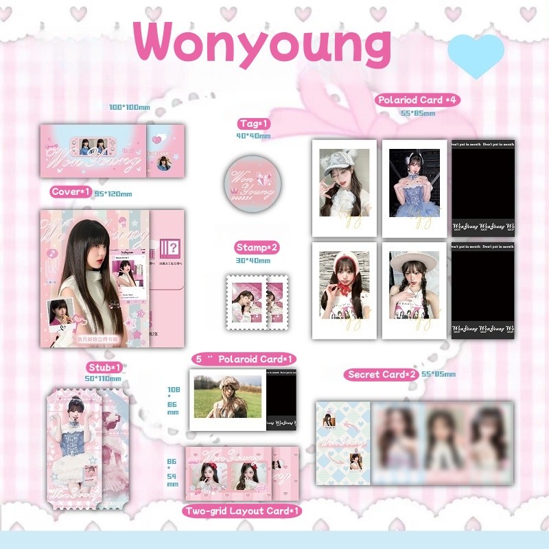 I-DLE YUQI IVE WANYOUNG Kaji Card YUJIN Laser Hologram Trong suốt Lomo Cards MIYEON MINNIE SOYEON SH