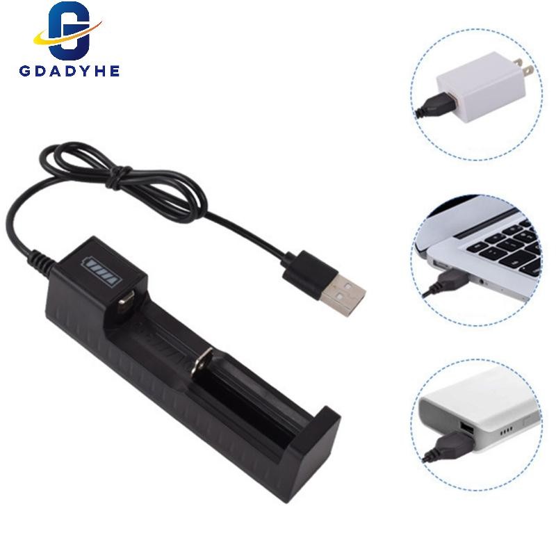USB Universal  Charging Adapter for 4.2V 18650 18490 Li-ion Batteries