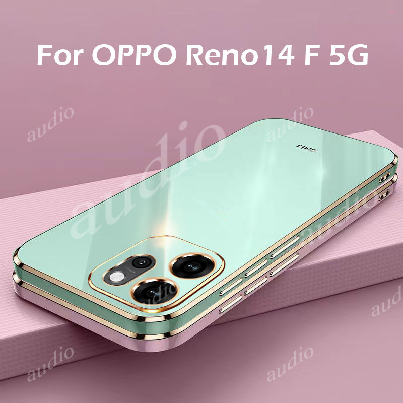 Ốp điện thoại mạ điện sang trọng OPPO Reno14 F 5G cho Oppo Reno 14F 14 F Reno14F 5G 2025 Ốp điện tho
