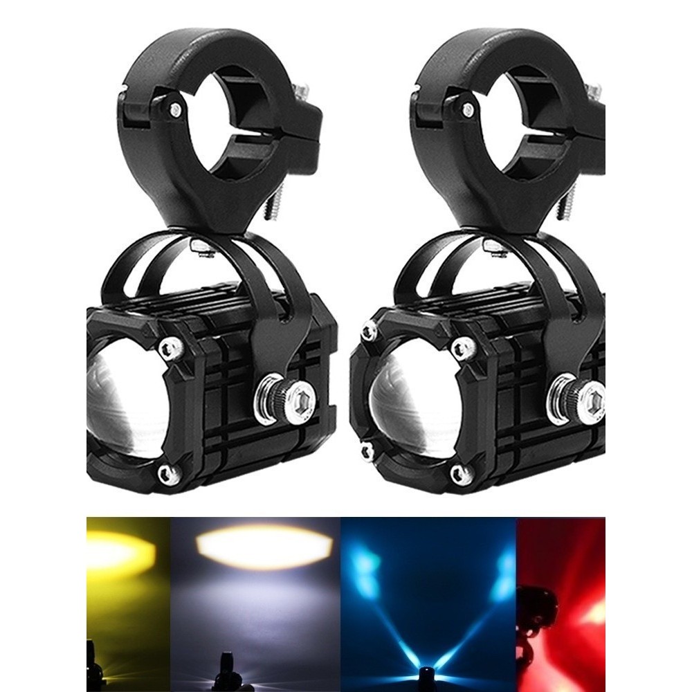 🔥phiên bản mới nhất 2025 Chống Nước BH Đèn Trợ Sáng Bi Cầu Mini W2 4 Chế Độ Tích Hợp Auto Passing