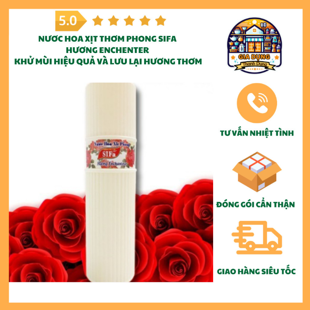 Nước Hoa Xịt Thơm Phòng SIFA Hương Enchenter Khử Mùi Hiệu Quả Mang Đến Không Gian Quyến Rũ Tinh Tế