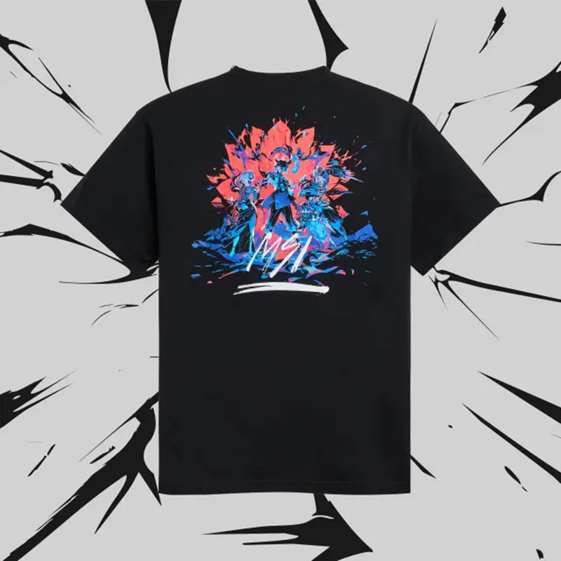 [Có thể tùy chỉnh] MSI 2025 IGNITE THE FIRE Tee. Áo đội game LOL, áo thể thao nam nữ, thoáng mát, th